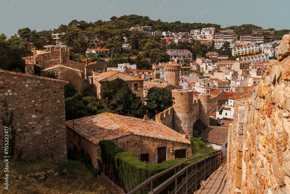 City walls of Tossa de Mar