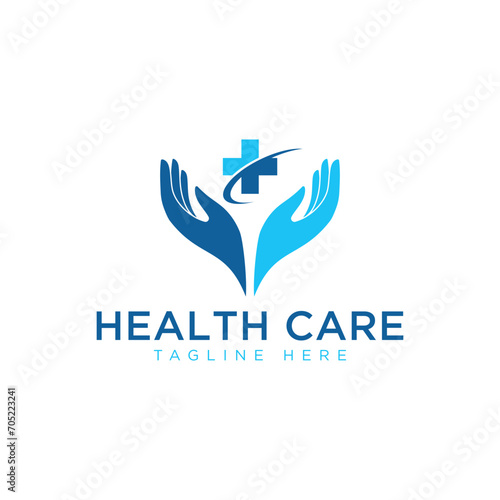 Health Care Logo Design Template