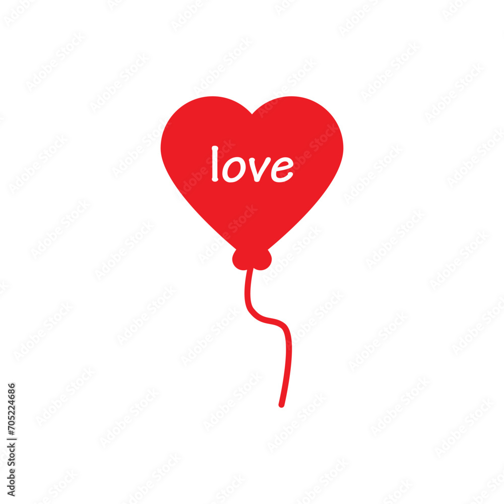 Love Icon Vector Simple design