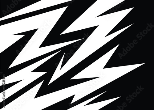 Abstract background with diagonal sharp and spike line pattern
