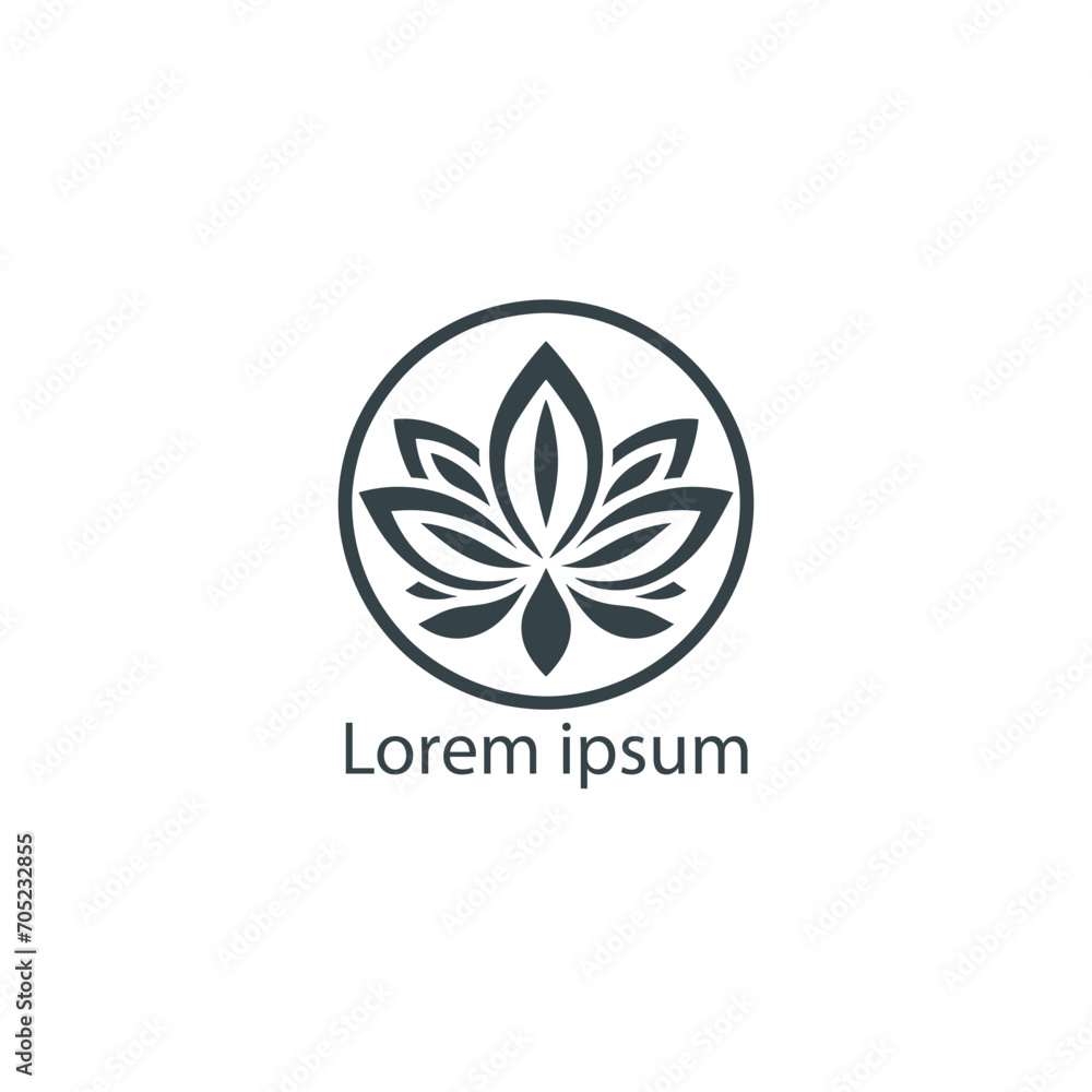a yoga logo on a white background a yoga logo on a white background