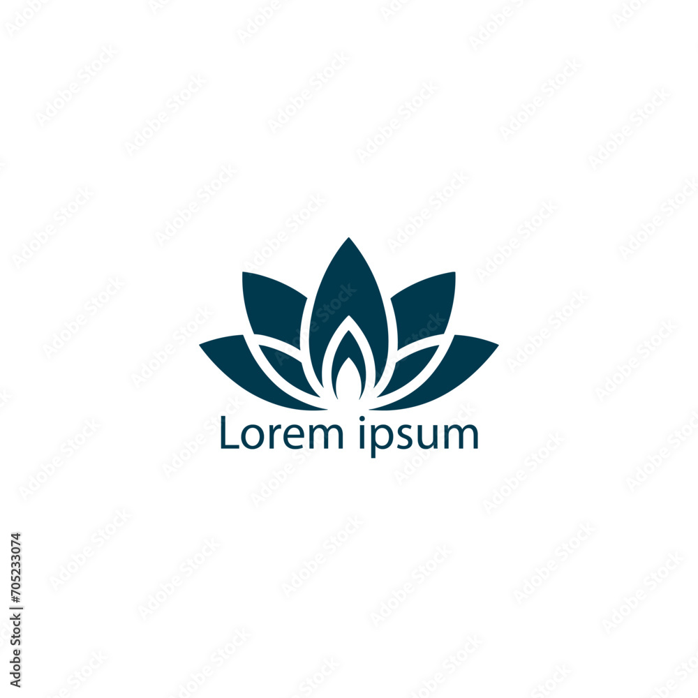 a yoga logo on a white background a yoga logo on a white background