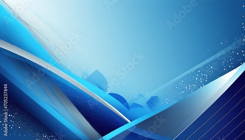 abstract blue background for template photo