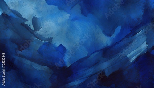 artistic hand painted multi layered dark blue background photo