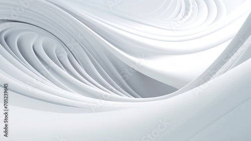colorful waves abstract background in 3d render.AI generated photo