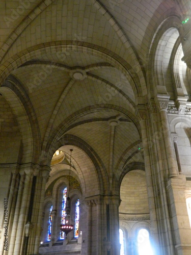 interior of a cathedral 