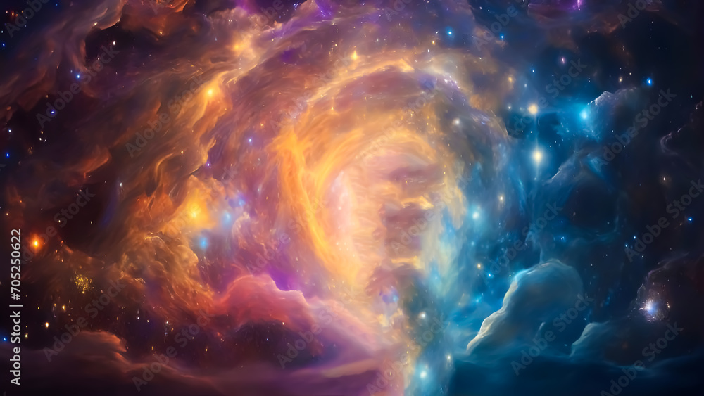  Nebula in Deep Space