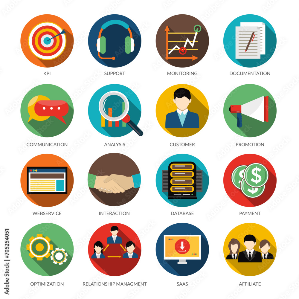 icons for web and mobile applications icons for web and mobile applications