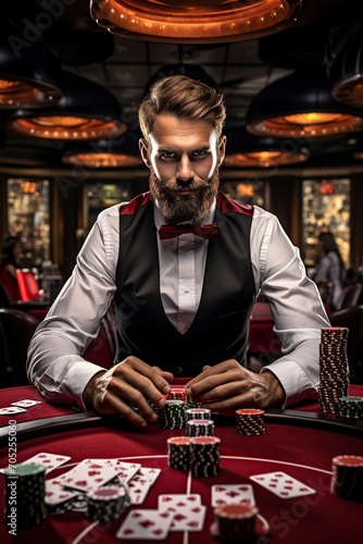 player betting in the casino