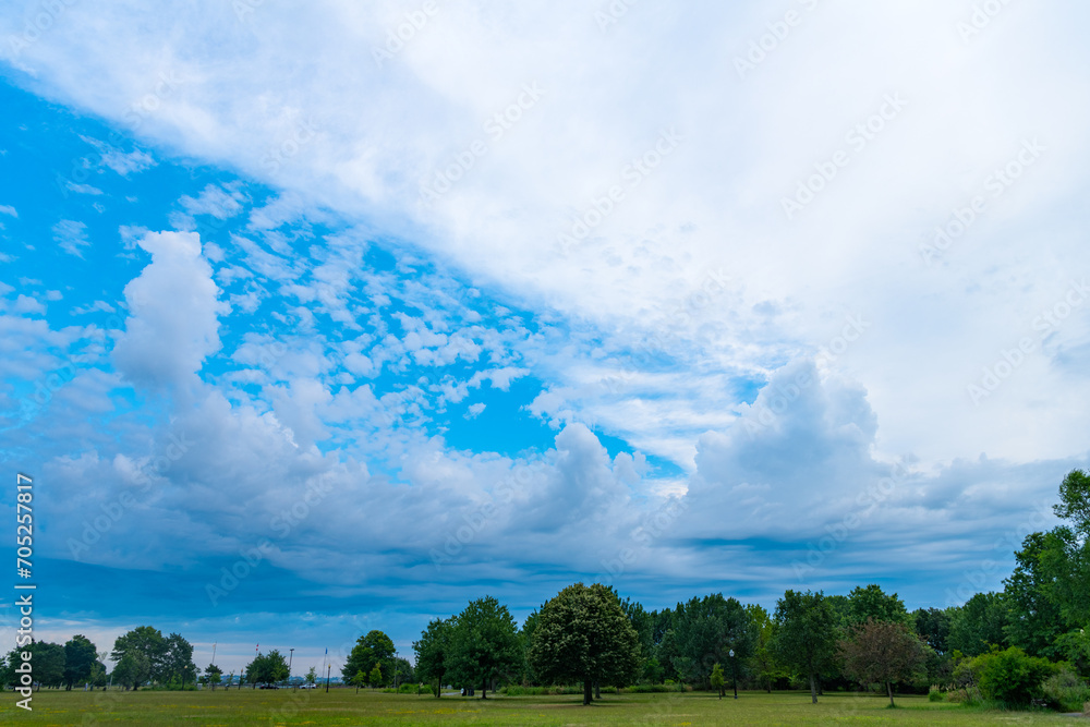 Scenery meadow and lake in outdoor park. Landscape of nature. Scenic landscape view of nature in park. Park with nature landscape. Lush greenery Scenery meadow and lake in outdoor park. Landscape of nature. Scenic landscape view of nature in park. Park with nature landscape. Lush greenery