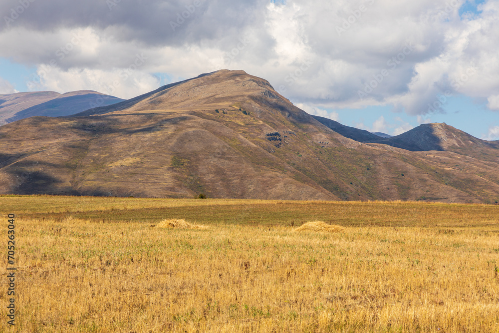 Landscape of the Armenian Caucasus mountains.Armenia.