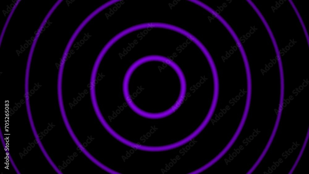 Purple light wave radio diffusion. Abstract background. Digital radio waves white circle diffusion animation. Animation Loopable Purple light wave radio diffusion. Abstract background. Digital radio waves white circle diffusion animation. Animation Loopable