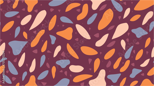 Kitchen, cooking print. Seamless colorful pattern of almond. Organic food. Vector leaf background design. Hand drawn cartoon vector illustration. Textile design.