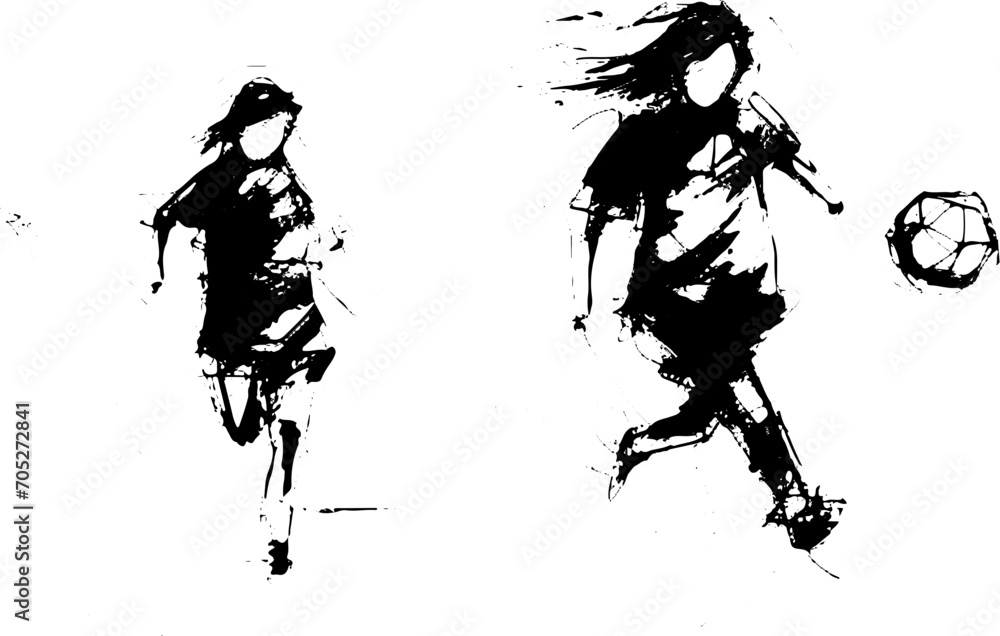 Vektorgrafik Silhouette Sportler Skizzengrafik Skizze Sketch Vektorgrafik Silhouette Sportler Skizzengrafik Skizze Sketch