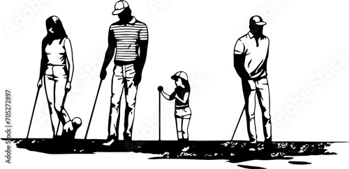 Vektorgrafik Silhouette Sportler Skizzengrafik Skizze Sketch 