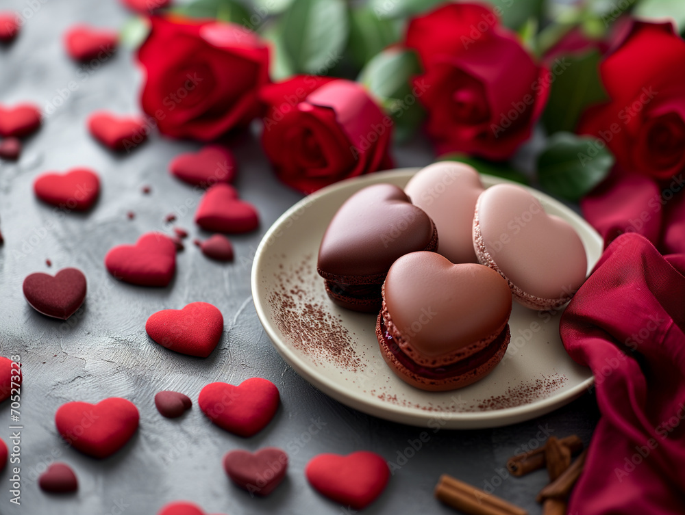 heart shaped chocolates and roses heart shaped chocolates and roses