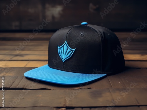 Wallpaper Mural Trendy Baseball Cap Mockup for Sports and Streetwear - AI Generated Torontodigital.ca