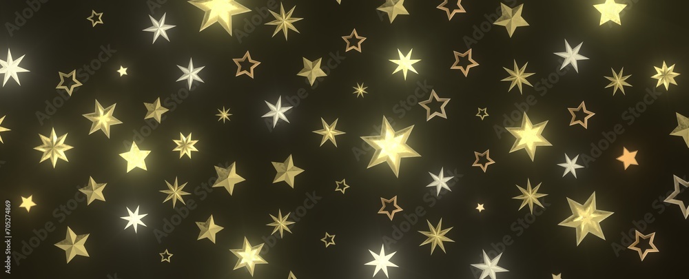 XMAS Stars - golden stars - XMAS Stars - golden stars -