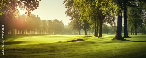 Beautiful golf course and s...