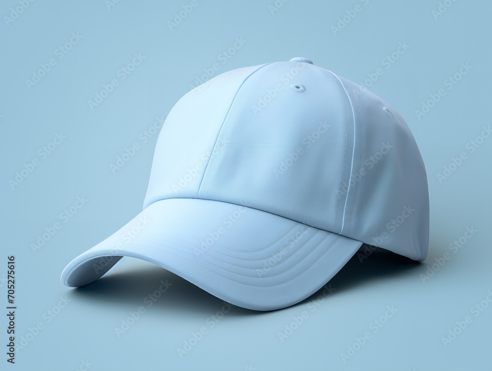 Fototapeta premium Trendy Baseball Cap Mockup for Sports and Streetwear - AI Generated