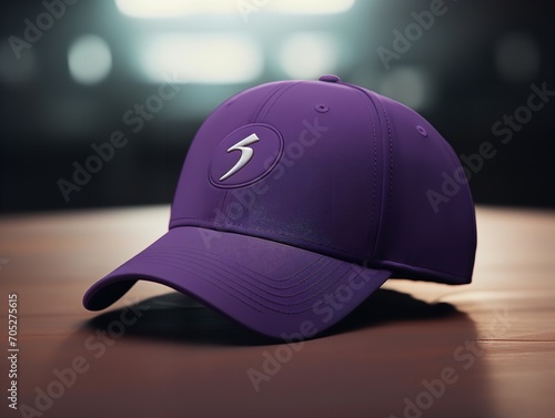 Wallpaper Mural Trendy Baseball Cap Mockup for Sports and Streetwear - AI Generated Torontodigital.ca