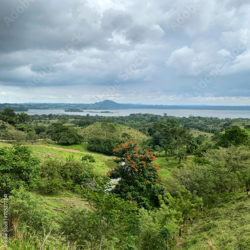 view from the top of the mountain