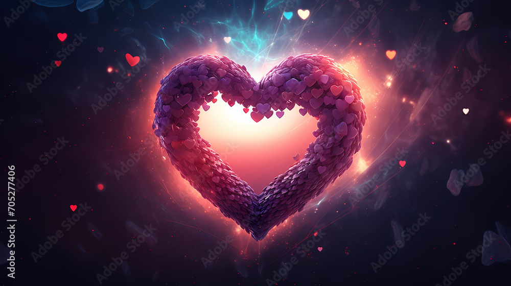 Valentine's Day, hearts, Valentine's Day background, wedding background, blank copy space Valentine's Day, hearts, Valentine's Day background, wedding background, blank copy space