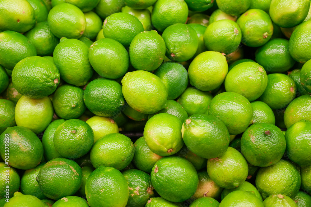 fresh ripe green lime as food background fresh ripe green lime as food background