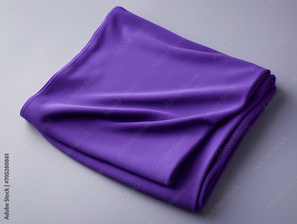 Cozy Fleece Blanket Mockup for Home Comfort - AI Generated Cozy Fleece Blanket Mockup for Home Comfort - AI Generated
