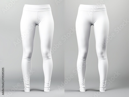 Trendy Leggings Mockup for Fitness and Fashion - AI Generated
