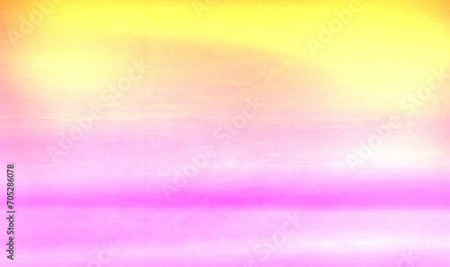 Pink and yellow mixed background banner, with copy space for text or your images