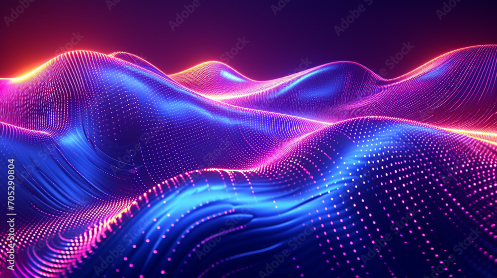 Curves And Waves Of Neon Light Shaping A Futuristic Scene Technology Wallpaper Curves And Waves Of Neon Light Shaping A Futuristic Scene Technology Wallpaper