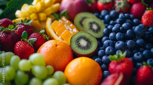 Overview of various fruits