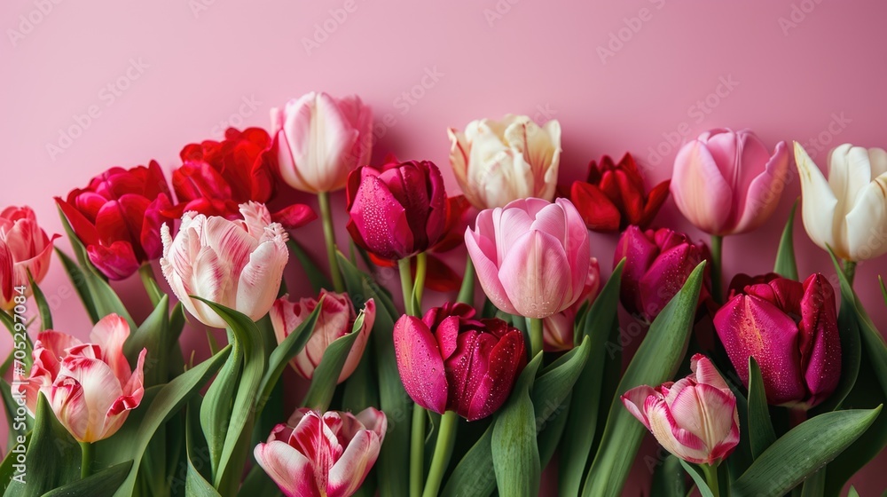 beautiful bouquet of colorful tulips beautiful bouquet of colorful tulips