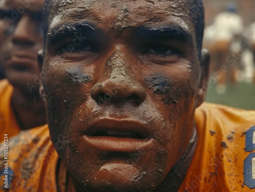 Defying Defenders: The Raw Power of a Football Charge