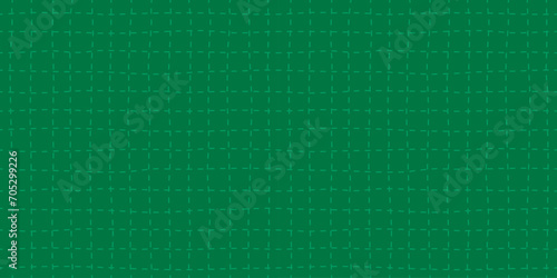Checkered Background with Dotted Lines on Green. Abstract Psychedelic Pattern with Wavy Doodle Stripes. Vector Groovy Y2K Checker Texture