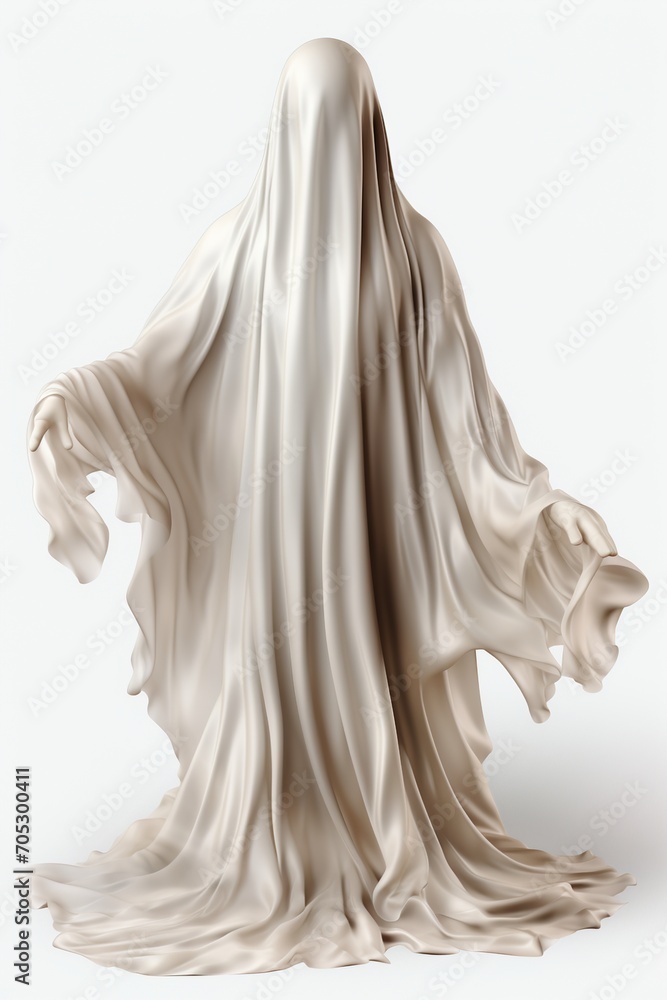 ghost sculpture covered with cloth ghost sculpture covered with cloth