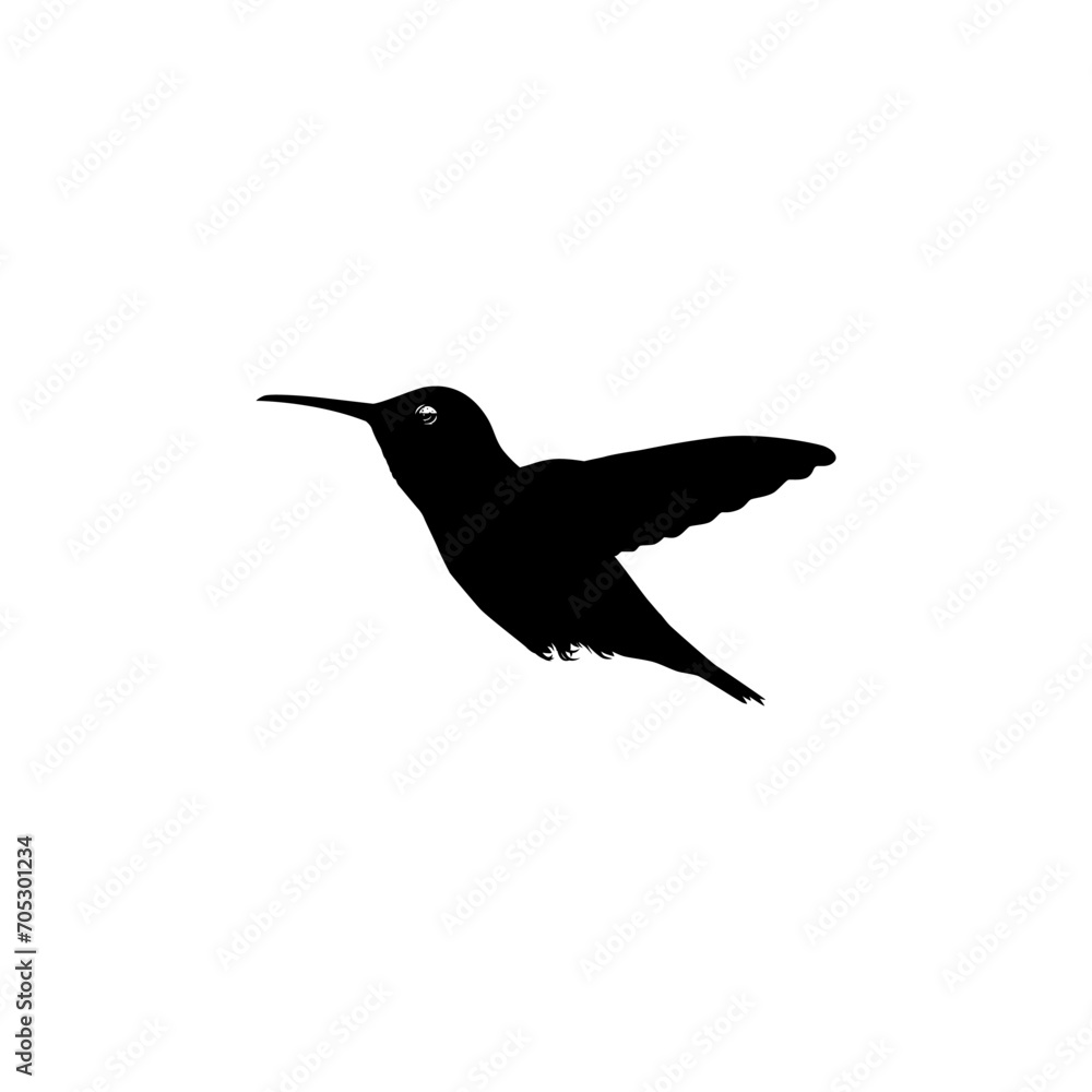 Flying Hummingbird Silhouette, can use Art Illustration, Website, Logo Gram, Pictogram or Graphic Design Element. Vector Illustration
Flying Hummingbird Silhouette, can use Art Illustration, Website, Logo Gram, Pictogram or Graphic Design Element. Vector Illustration