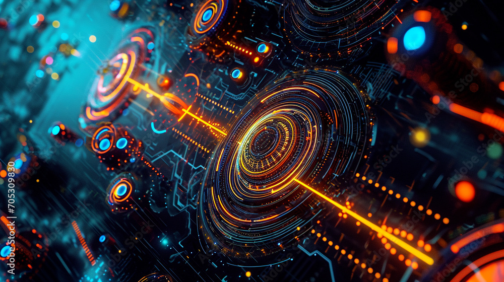 abstract circuit pattern dark neon technology wallpaper abstract circuit pattern dark neon technology wallpaper
