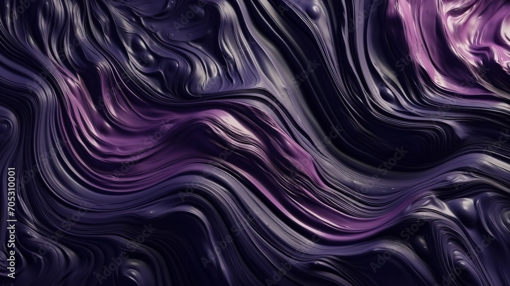 Abstract black and purple acrylic painted fluted 3d painting texture luxury background banner on canvas - Purple and black waves swirls. Decor concept. Wallpaper concept. Art concept. 3d concept. Abstract black and purple acrylic painted fluted 3d painting texture luxury background banner on canvas - Purple and black waves swirls. Decor concept. Wallpaper concept. Art concept. 3d concept.