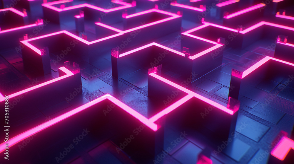 Mesmerizing Maze Of Neon Patterns On A Dark Surface Capture Background Mesmerizing Maze Of Neon Patterns On A Dark Surface Capture Background