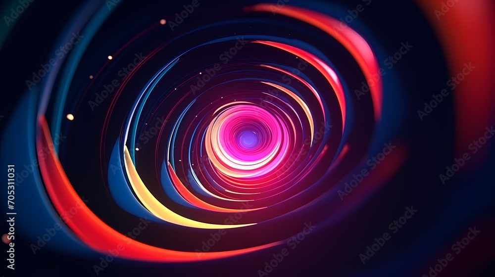 Fototapeta premium Technology abstract graphic poster web page PPT background, technology background