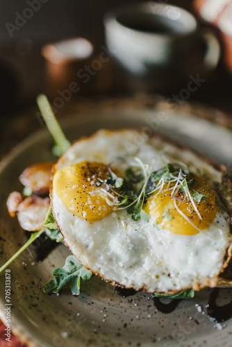 Avocado Toast with Eggs