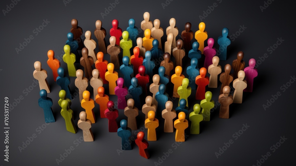 Diversity and inclusion poster. Diversity, equity and inclusion concept. 