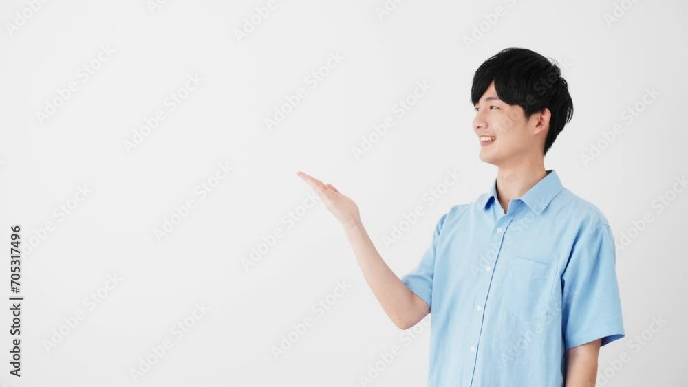 私服姿の若い男性 ライフスタイルイメージ 私服姿の若い男性 ライフスタイルイメージ