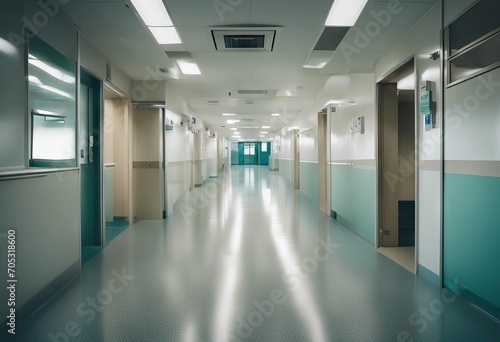 Empty Modern Japanese Hospital Corridor stock photoHospital Corridor Entrance Hall Backgrounds Medical