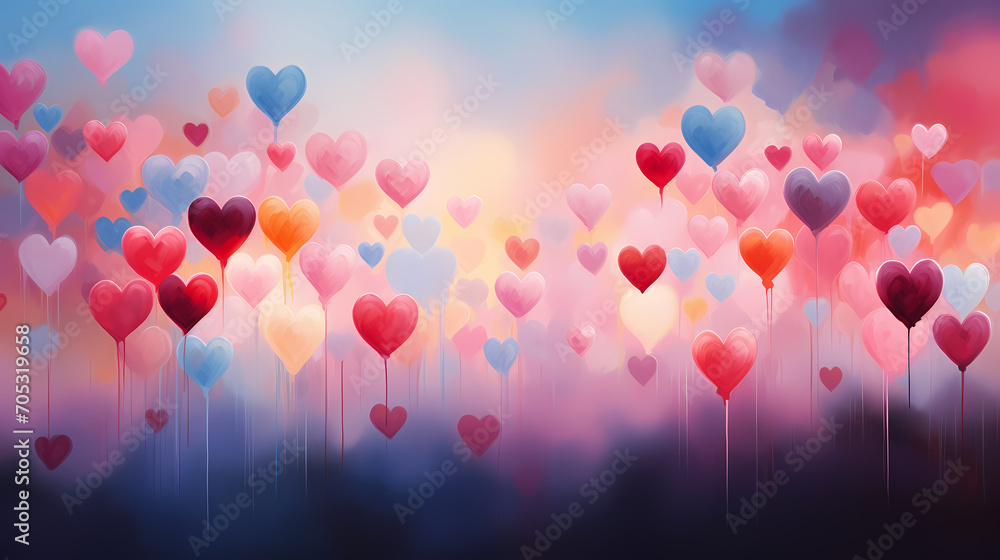 Valentine's Day, hearts, Valentine's Day background, wedding background, blank copy space Valentine's Day, hearts, Valentine's Day background, wedding background, blank copy space