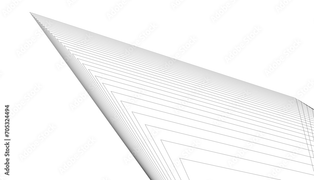 Abstract architectural design 3d rendering Abstract architectural design 3d rendering