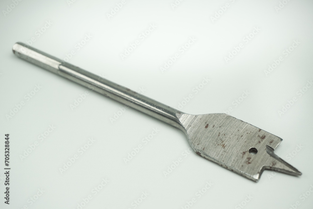 Obraz premium flat wood drill bit. flat drill bit. flat fan drill bit