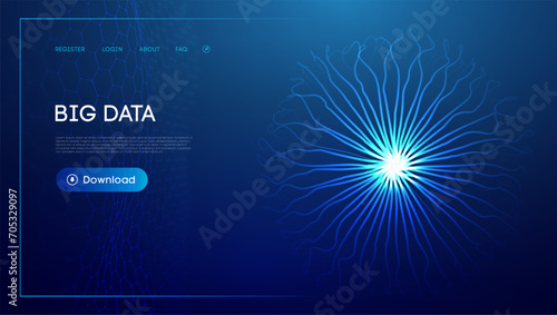 Blockchain transfer satellite future communications vector background. Technology Cloud World. Globe network fintech concept.